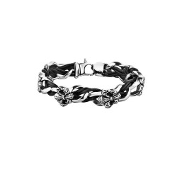 бижутерия,police,s14agw01b,bracelet,silver,(silver)