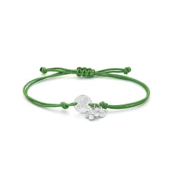 бижутерия,secrecy,b4011cdawa900,bracelet,silver,(green)