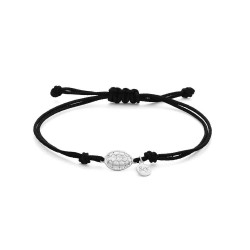 бижутерия,secrecy,b4012cdawa900,bracelet,silver,(black)