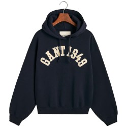 суичър,дамски,блузи,gant,1949,arch,hoodie,evening,blue,(blue)