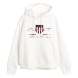 суичър,дамски,блузи,gant,archive,shield,hoodie,white