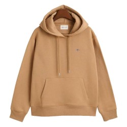 суичър,дамски,блузи,gant,shield,hoodie,beige,(caramel,beige)