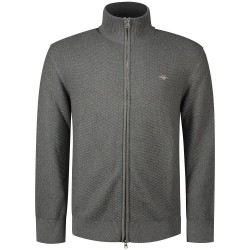 блуза,мъжки,пуловери,gant,8030212,full,zip,sweater,grey,(dark,grey,melange)
