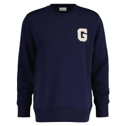 блуза,мъжки,пуловери,gant,graphic,sweatshirt,classic,blue,(blue)