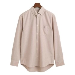 риза,с,дълъг,ръкав,мъжки,ризи,gant,oxford,long,sleeve,shirt,beige