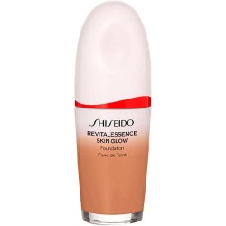 ексфолианти,shiseido,410,30ml,revitalessence,skin,glow,foundation,brown,(white)