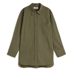 риза,с,дълъг,ръкав,дамски,блузи,дамски,ризи,ecoalf,andrea,long,sleeve,shirt,green,(khaki)