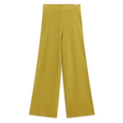 панталони,дамски,панталони,ecoalf,ason,pants,green,yellow,(yellow)