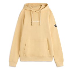 суичър,мъжки,пуловери,ecoalf,barca,hoodie,golden,fleece,(beige)