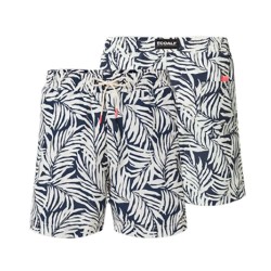 бански,гащета,мъжки,бански,костюми,ecoalf,bequia,swimming,shorts,white,tropical,print,(multicolor)