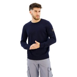 блуза,мъжки,пуловери,ecoalf,blocne,sweater,blue