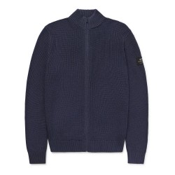 блуза,мъжки,пуловери,ecoalf,merto,full,zip,sweater,blue
