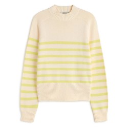 блуза,дамски,пуловери,дамски,плетени,дрехи,ecoalf,molie,sweater,yellow,(soft,lime)