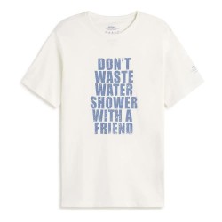 тениска,мъжки,тениски,ecoalf,waste,short,sleeve,t,shirt,white
