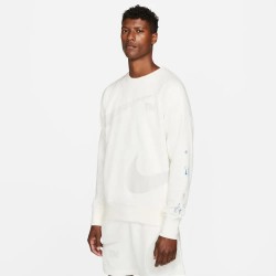 блуза,мъжки,пуловери,nike,swoosh,sweatshirt,white