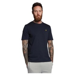 тениска,мъжки,тениски,lyle,&,scott,slub,short,sleeve,t,shirt,blue