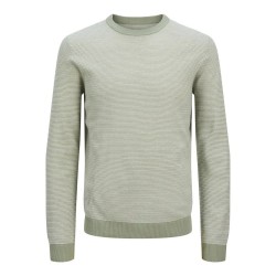 блуза,мъжки,пуловери,jack,&,jones,brady,sweater,iceberg,green,stripes,cloud,dancer,(green)