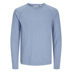 блуза,мъжки,пуловери,jack,&,jones,breeze,sweater,faded,denim,(blue)