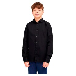 риза,с,дълъг,ръкав,детски,ризи,jack,&,jones,eaxel,stretch,long,sleeve,shirt,black,(black)