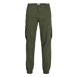 панталони,мъжки,панталони,jack,&,jones,kane,jonnie,cuffed,cargo,pants,olive,night,(green)