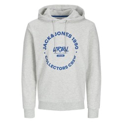 суичър,мъжки,пуловери,jack,&,jones,simon,hoodie,white,melange,(grey)