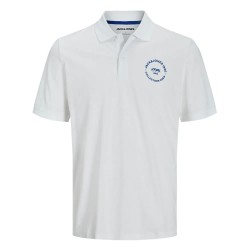мъжки,блузи,с,яка,jack,&,jones,simon,short,sleeve,polo,white