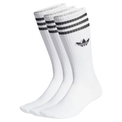 чорапи,мъжки,чорапи,adidas,originals,solid,crew,socks,3,pairs,white