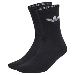 чорапи,мъжки,чорапи,adidas,originals,trefoil,cushion,crew,socks,black,(black)