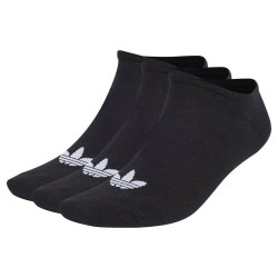 чорапи,мъжки,чорапи,adidas,originals,trefoil,liner,short,socks,6,pairs,black,(black)