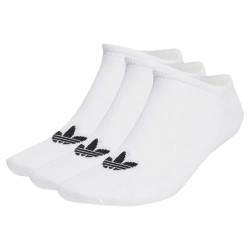 чорапи,мъжки,чорапи,adidas,originals,trefoil,liner,no,show,socks,6,pairs,white