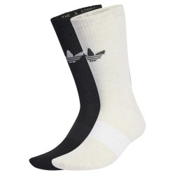 чорапи,мъжки,чорапи,adidas,originals,trefoil,premium,crew,socks,2,pairs,white,black