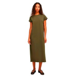 рокля,дамски,поли,и,рокли,jack,&,jones,astrid,boxy,jjxx,short,sleeve,midi,dress,grape,leaf,(green)