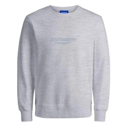 блуза,мъжки,пуловери,jack,&,jones,bronx,sweatshirt,bright,white,detail,melange,(white)