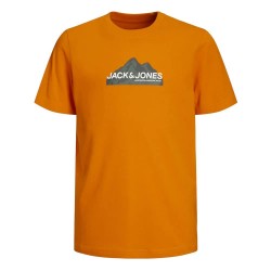 тениска,детски,тениски,jack,&,jones,mountain,logo,short,sleeve,t,shirt,orange,(exuberance)