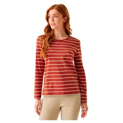 тениска,дамски,тениски,regatta,federica,ii,long,sleeve,t,shirt,red,ochre,light,vanilla,(red)
