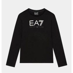 тениска,детски,тениски,ea7,emporio,armani,6rbt54,long,sleeve,t,shirt,black