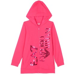блуза,детски,блузи,ea7,emporio,armani,6rfm24,full,zip,sweatshirt,pink,peacock,(pink)