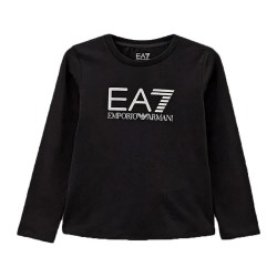 тениска,детски,тениски,ea7,emporio,armani,8nft03,long,sleeve,t,shirt,black
