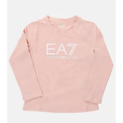 тениска,детски,тениски,ea7,emporio,armani,8nft03,long,sleeve,t,shirt,pink