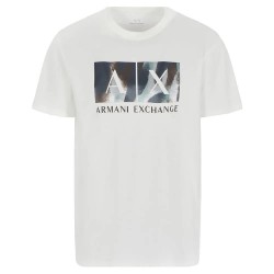 тениска,мъжки,тениски,armani,exchange,6dzthf,zjh4z,short,sleeve,t,shirt,white,(off,white)