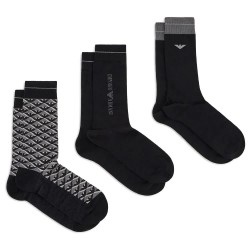чорапи,мъжки,чорапи,emporio,armani,302402,4f283,socks,black,(black,ea,black,aq,black)