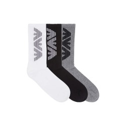 чорапи,мъжки,чорапи,emporio,armani,303133,4f300,socks,multicolor,(bianc,ner,gr,melange)
