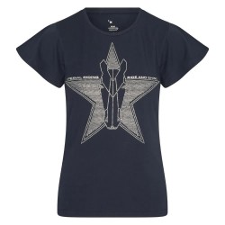 тениска,дамски,тениски,imperial,riding,belle,star,woman,short,sleeve,t,shirt,navy,(blue)