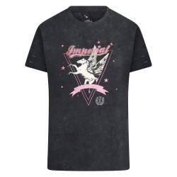 юношеска,тениска,детски,тениски,imperial,riding,blossom,junior,short,sleeve,t,shirt,black,(black)