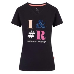 тениска,дамски,тениски,imperial,riding,i&#r,woman,short,sleeve,t,shirt,black,(black)