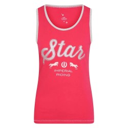 юношеска,тениска,детски,тениски,imperial,riding,shimmer,junior,sleeveless,t,shirt,pink,(bright,rose)
