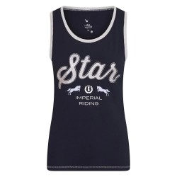 юношеска,тениска,детски,тениски,imperial,riding,shimmer,junior,sleeveless,t,shirt,navy,(blue)