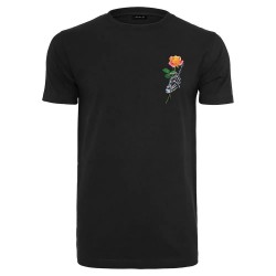 тениска,мъжки,тениски,mister,tee,chrome,skeleton,hand,short,sleeve,t,shirt,black,(black)