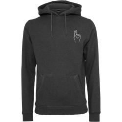 суичър,мъжки,пуловери,mister,tee,easy,sign,hoodie,charcoal,(black)