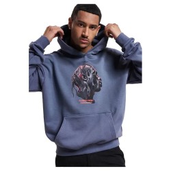 суичър,мъжки,пуловери,mister,tee,flying,high,heavy,oversize,hoodie,blue